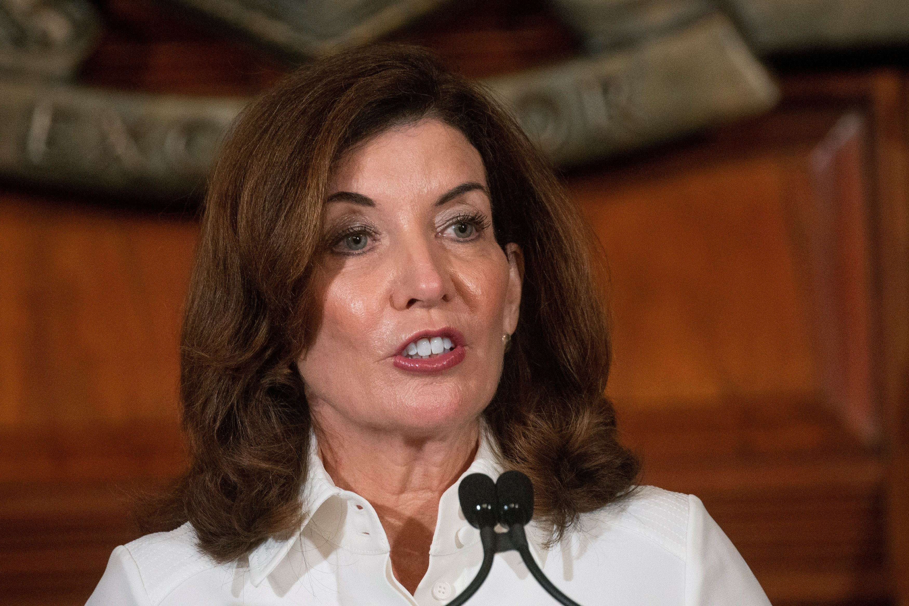 Kathy Hochul es la gobernadora de Nueva York (Foto: EFE)