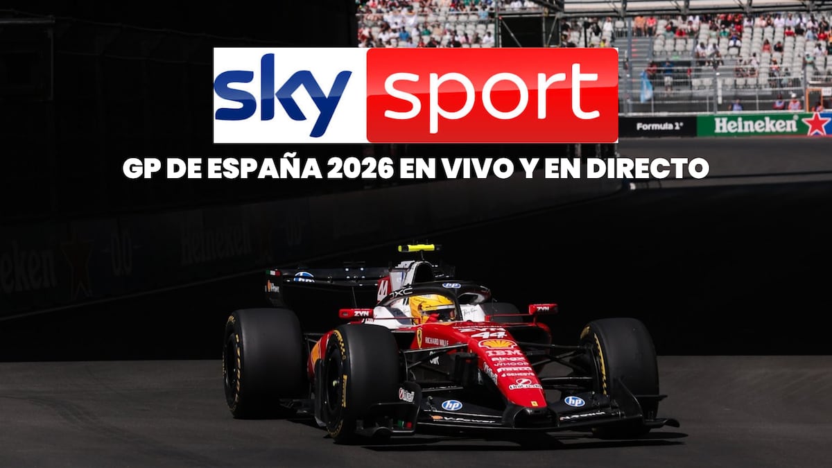 SKY Sports HD EN VIVO por Internet — dónde ver carrera del GP de España 2026 en F1 TV e Izzi Go Online en México
