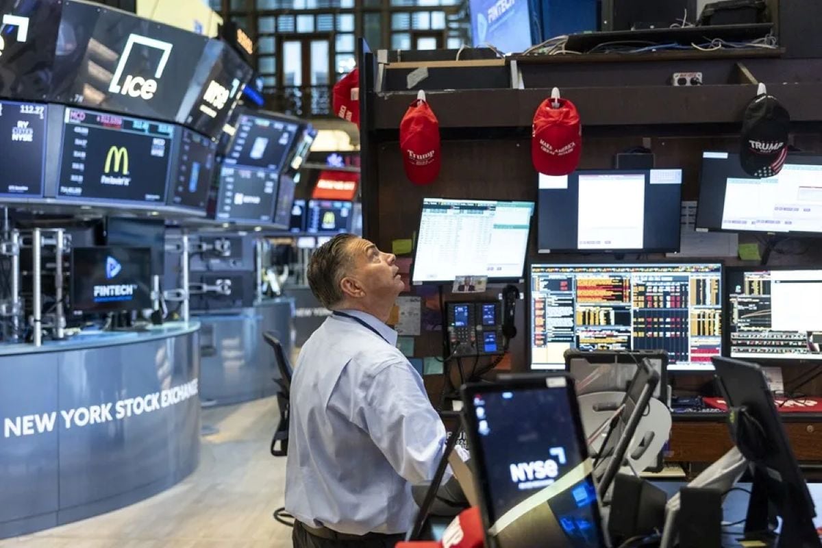 Wall Street cerró la semana con pérdidas ante la tensión en Oriente Medio y el alza del petróleo. Foto: EFE.