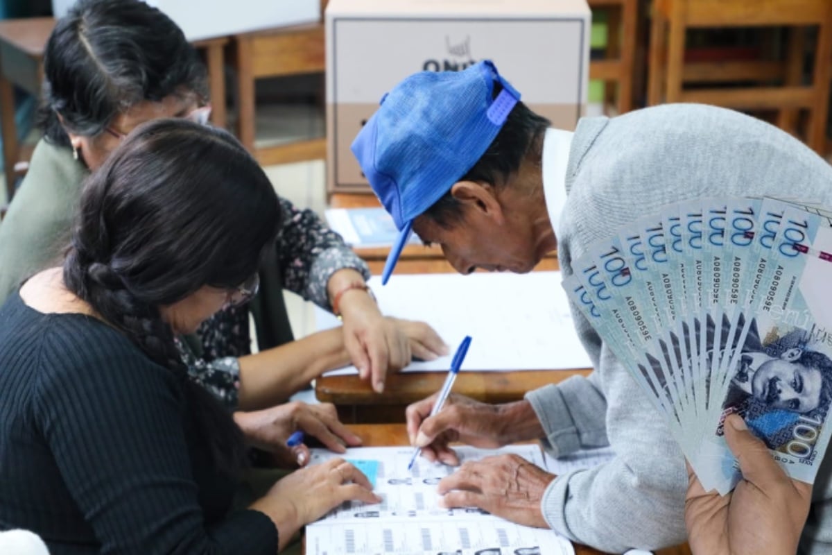 Esta es la manera correcta de cobrar los 165 por ser miembro de mesa en la primera vuelta de las elecciones presidenciales 2026. (Foto: Gobierno del Perú - Difusión)