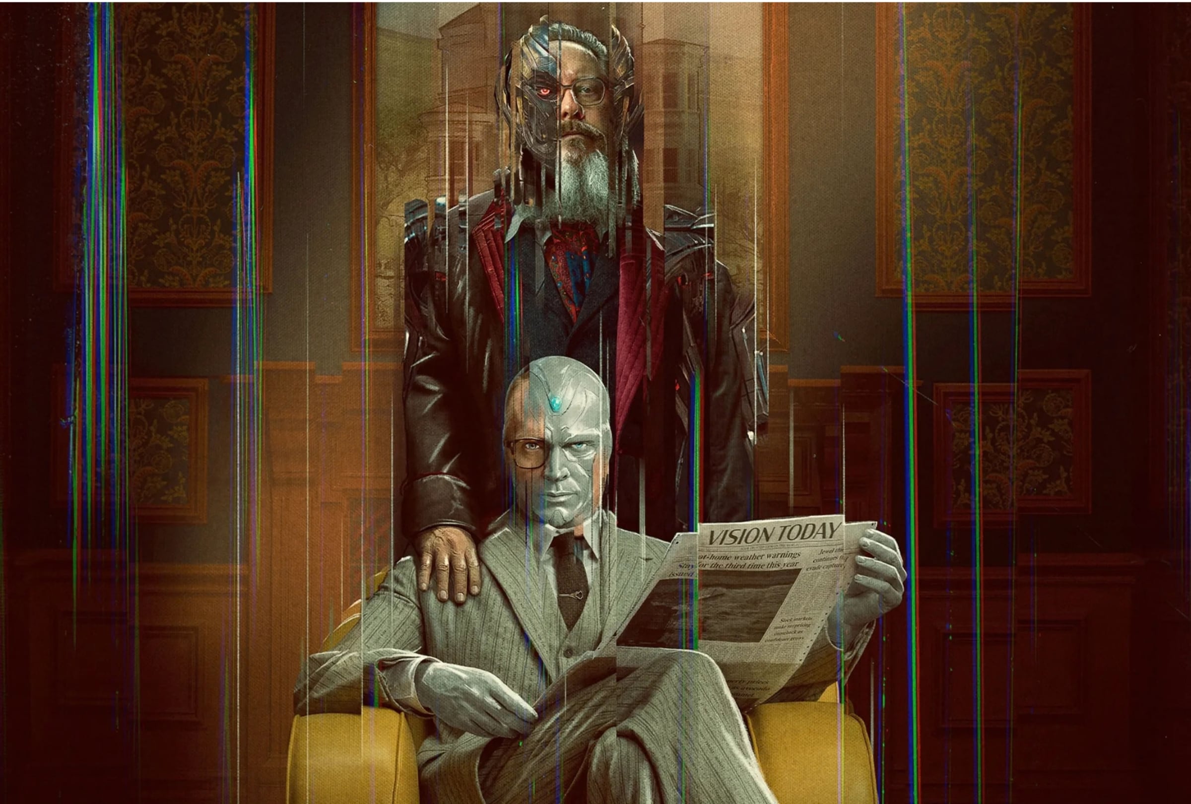 La serie "VisionQuest" se centra en el viaje introspectivo de Visión para recuperar sus recuerdos perdidos y explorar su propia humanidad (Foto: Marvel Studios / Marvel Television / Disney+)