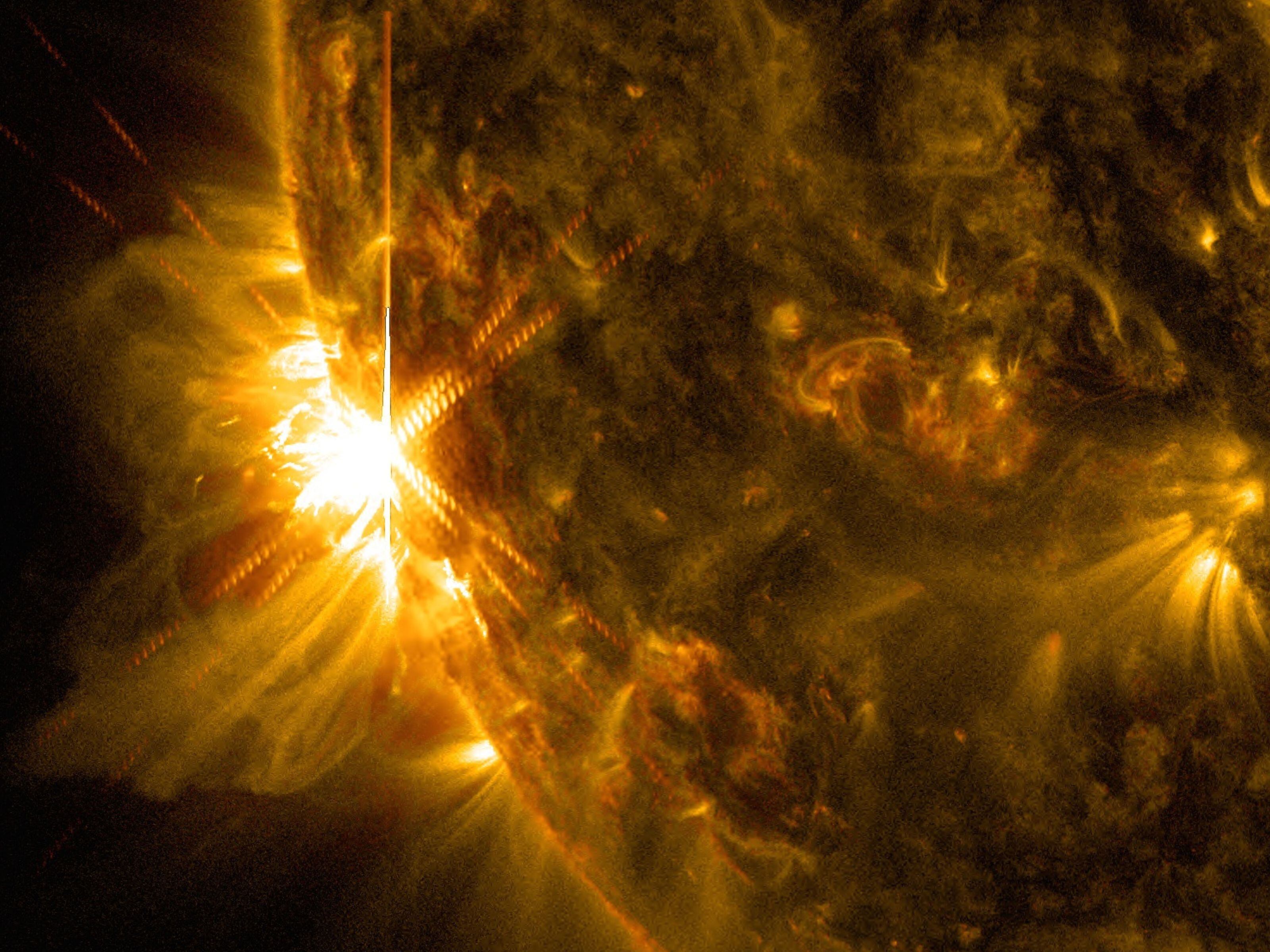 Eyección de masa coronal del Sol (Foto: NASA)