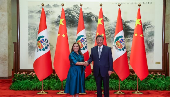 Reunión oficial con el señor Presidente de la República Popular China, Xi Jinping (Foto: presidencia)