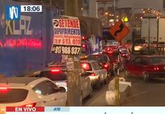 Ate: reportan que cuadra 45 de Nicolás Ayllón todavía no es liberada pese a anuncio del MTC