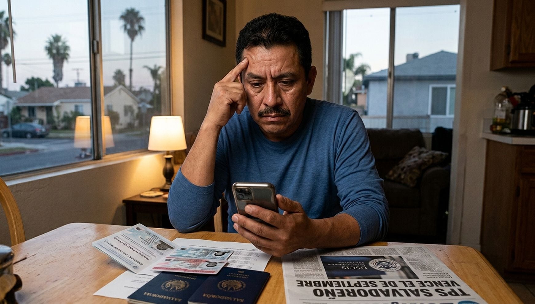 El anuncio no afecta a todos los inmigrantes salvadoreños en Estados Unidos, sino a quienes están inscritos y mantienen la elegibilidad para el TPS (Foto: Imagen creada por Gestión MIX usando Gemini)