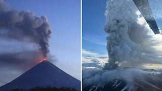 Volcán entra en erupción tras 450 años en la misma zona del potente terremoto en Rusia