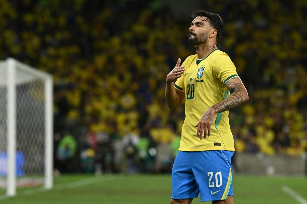 Brasil - Panamá. (Photo by Mauro PIMENTEL / AFP)