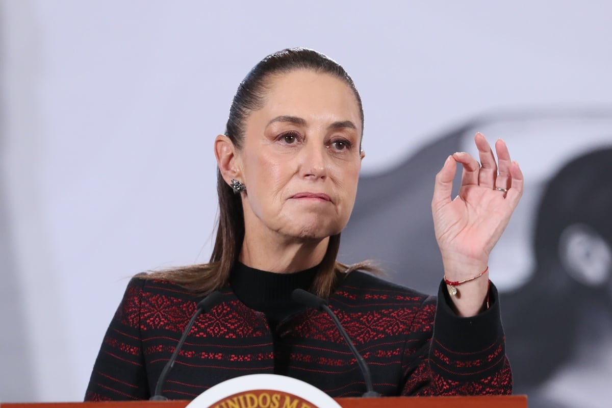 La presidenta de México, Claudia Sheinbaum. (Mario Guzmán / EFE)