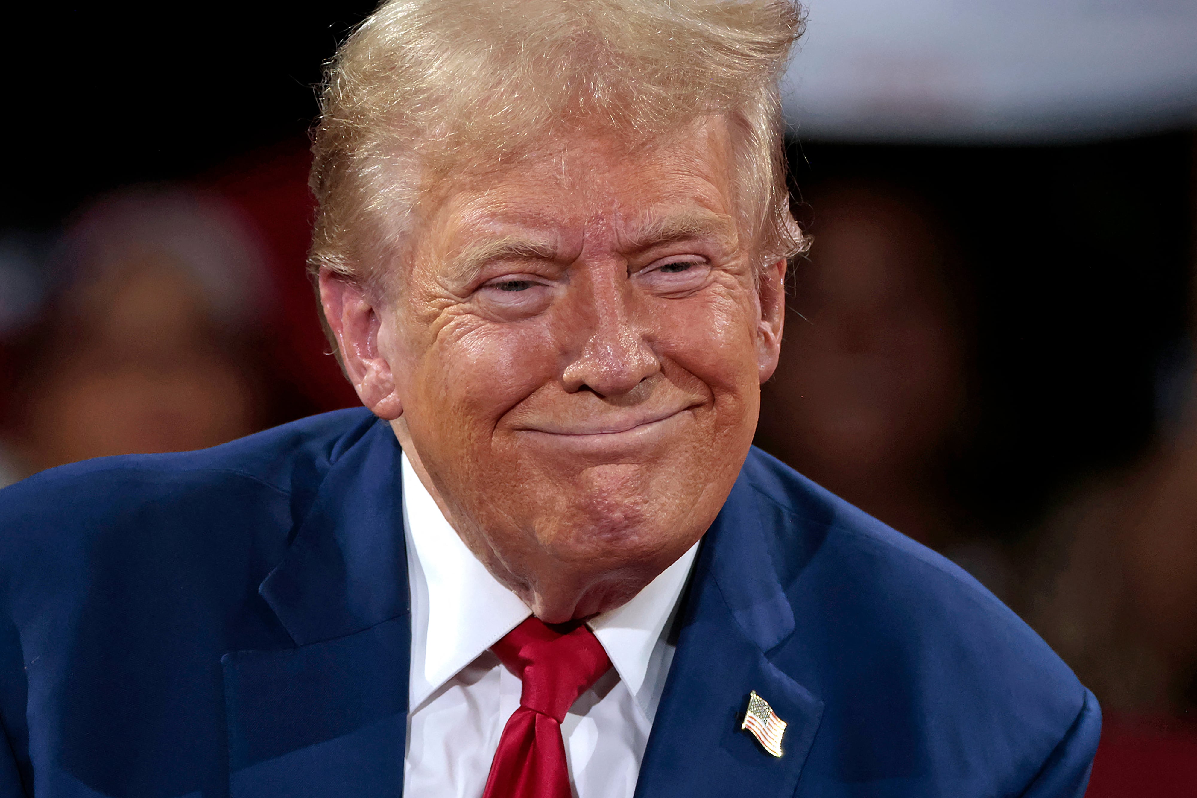 El expresidente Donald Trump tiene 78 años recién cumplidos (Foto: JEFF KOWALSKY / AFP)