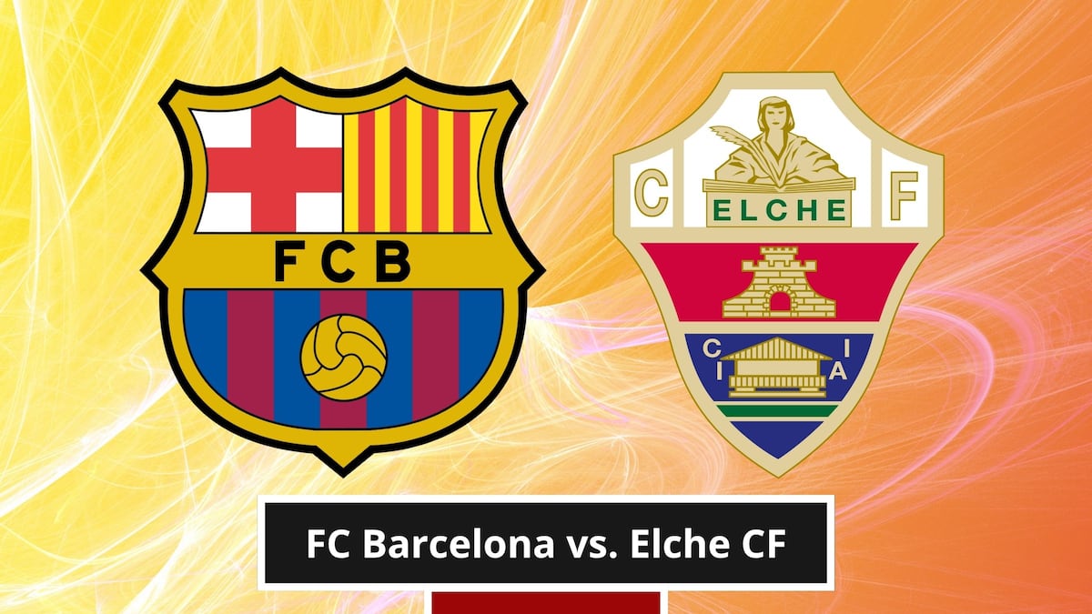 ¿En qué canal pasan el clásico FC Barcelona vs. Elche CF EN VIVO hoy por LaLiga 2027?