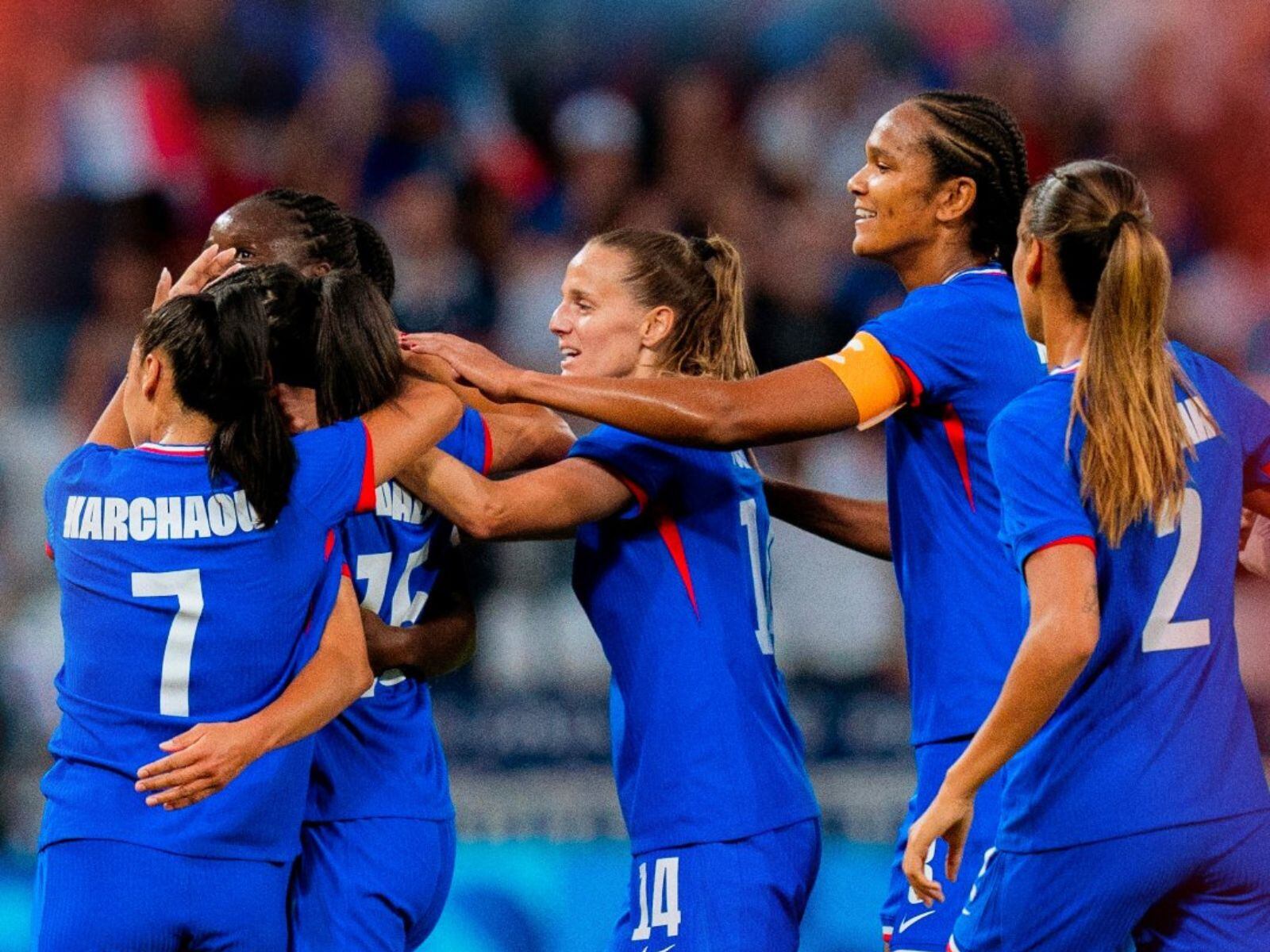 Este fue el tercer duelo entre Francia y Colombia en unos Juegos Olímpicos y la tercera victoria para la selección gala. La primera vez que se enfrentaron fue en Londres 2012 (1-0) y la segunda, en Río 2016 (4-0). | Crédito: @equipedefranceF / X