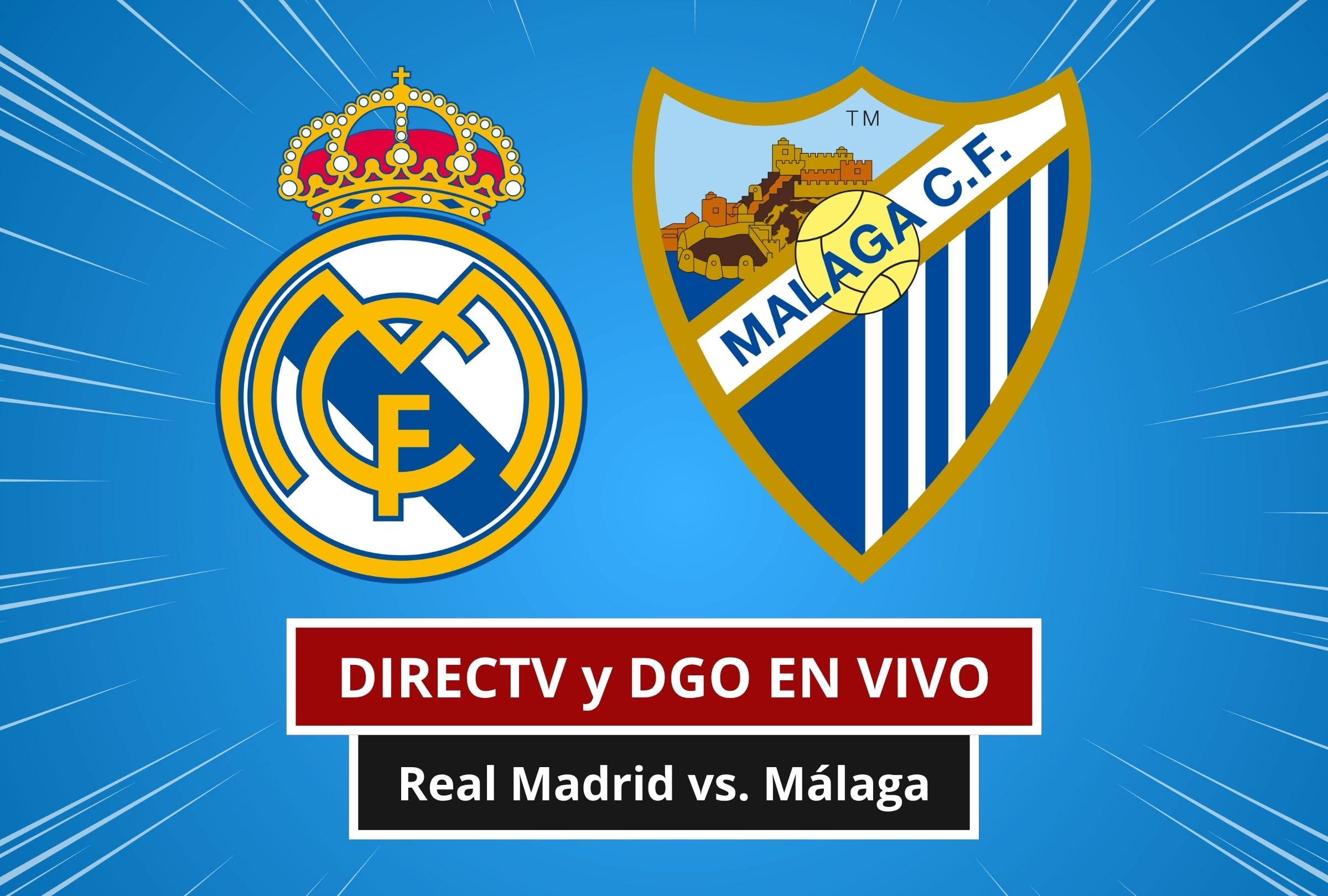 El Real Madrid vs. Málaga por LaLiga 2026-27 es uno de los partidos más atractivos de este fin de semana. (Foto: Composición Canva - Gestión Mix)