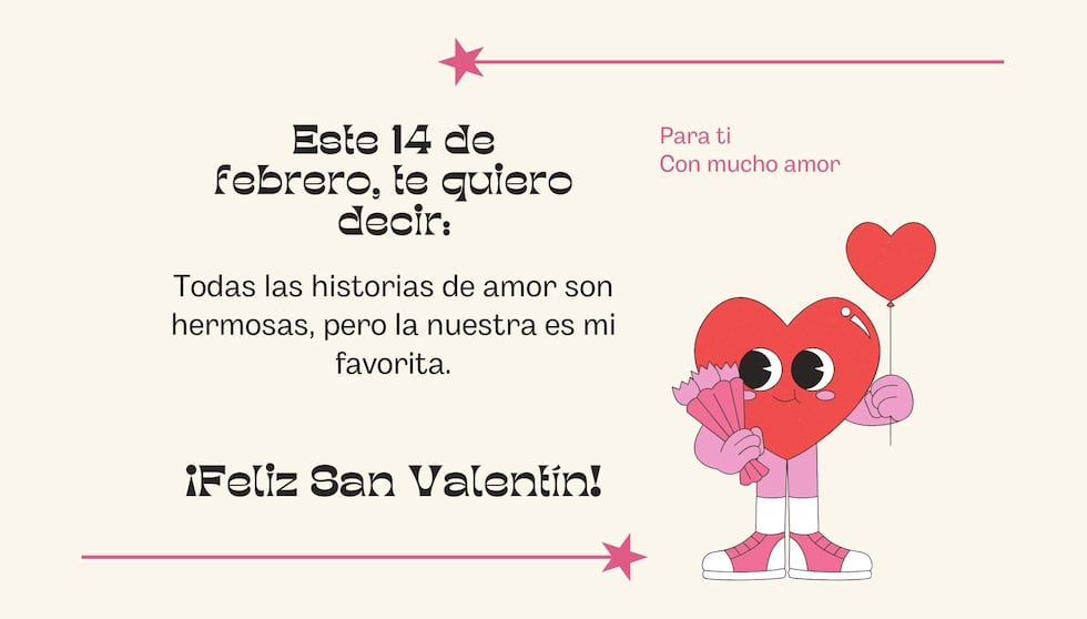 Todas las historias de amor son hermosas, pero la nuestra es mi favorita. | Crédito: Canva / Composición Mix