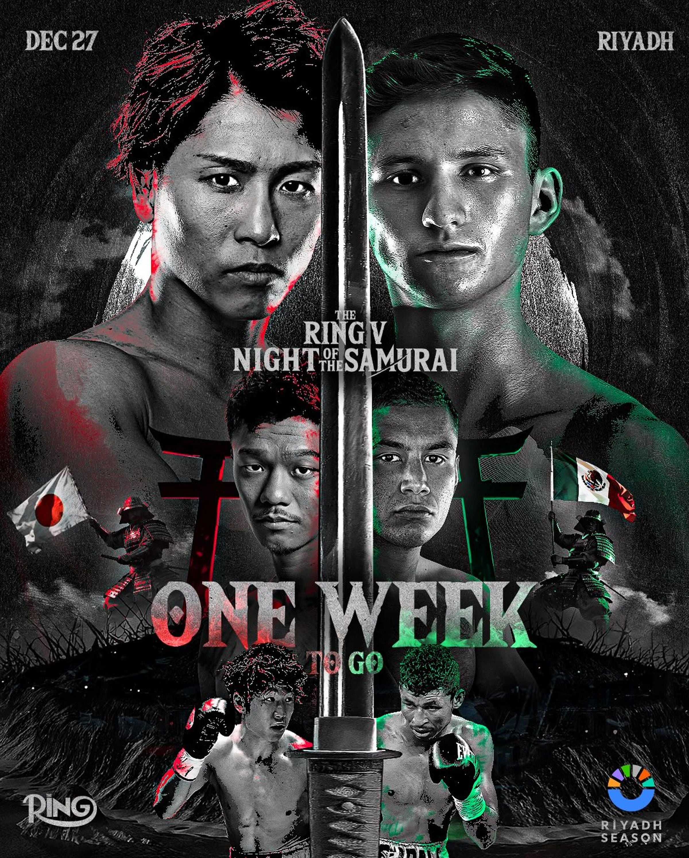 La pelea Naoya Inoue vs. Alan Picasso ha generado mucha expectativa entre los amantes de las luchas. (Foto: @ringmagazine / @daznboxing / @reydavidpicasso / @matchroomboxing en Instagram)