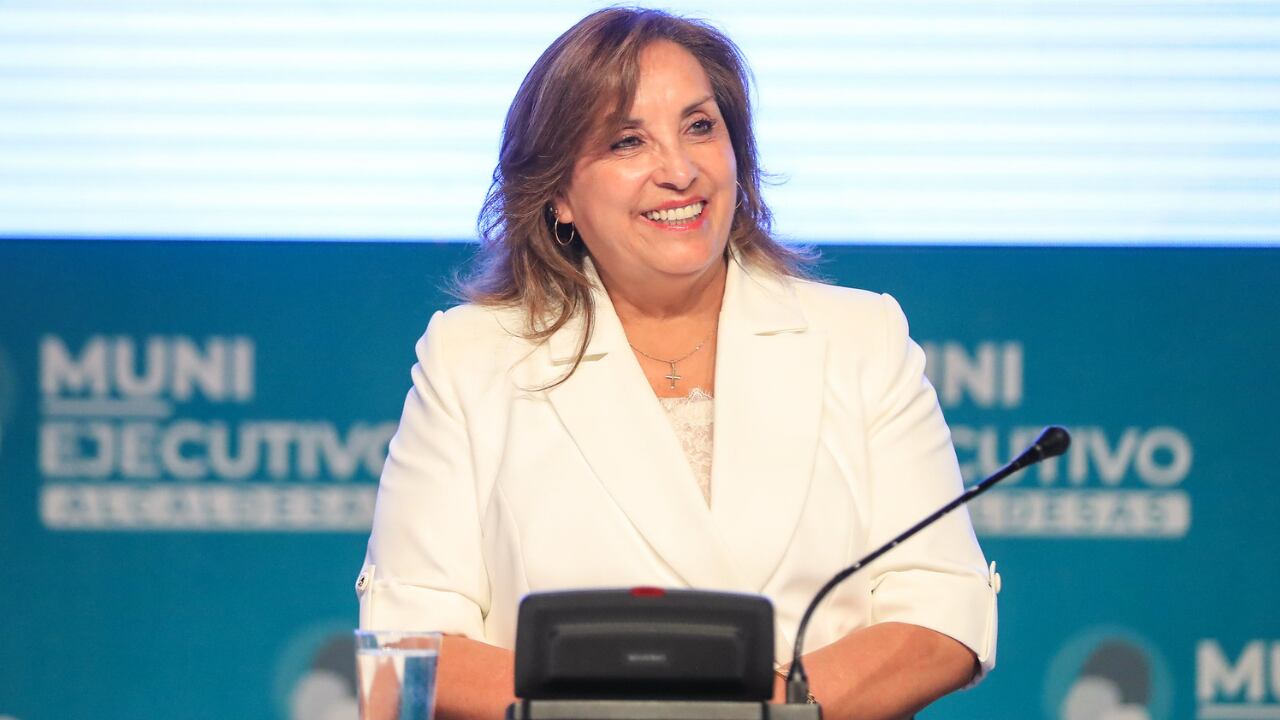 Dina Boluarte participó del Muni Ejecutivo Alcaldesas, donde se reunió con autoridades de diferentes regiones. (Foto: Presidencia Perú)