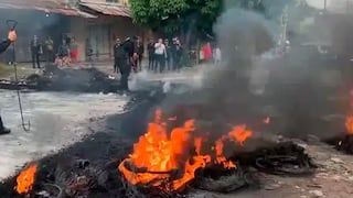 Iquitos: gremios acatan paro por alza de precios del combustible
