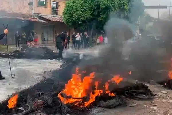 Paro en Iquitos. (Foto: Difusión)