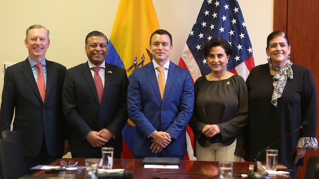 EE.UU: Jefe antidrogas evalúa con Noboa apoyo para combatir a ‘narcos’ en Ecuador