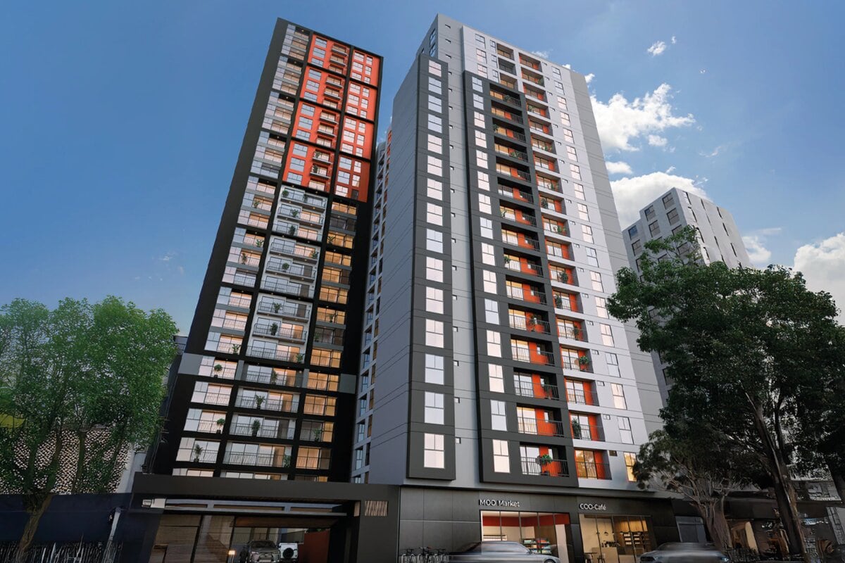 La fase 2 de Zendai, en Santa Catalina (La Victoria), tiene 128 unidades y se entegaría en el tercer trimestre de 2028. (Foto: Grupo Lar)