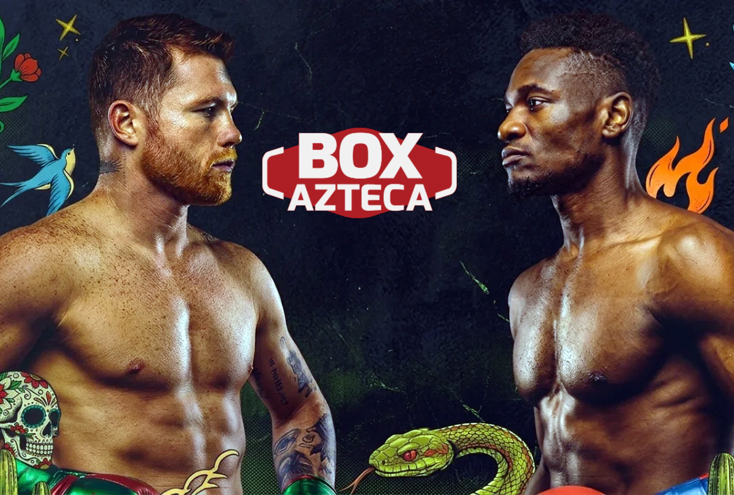 RIAD (ARABIA SAUDITA), 31/10/2026.- Cobertura oficial de TV Azteca (Canal 7) EN VIVO GRATIS para mirar la pelea de Canelo Álvarez vs. Christian Mbilli hoy por el título de la categoría peso supermediano del CMB en el Kingdom Arena de Riad, Arabia Saudita. FOTO DE TV AZTECA 7