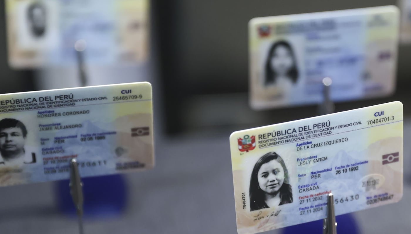 ¡Atención! Más de 500 mil DNI esperan ser recogidos: verifica si el tuyo está listo. (Foto: Andina)