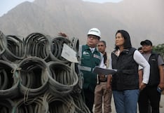Fenómeno de El Niño: Keiko Fujimori anuncia que se retomará proyecto de geomallas en San Eulalia