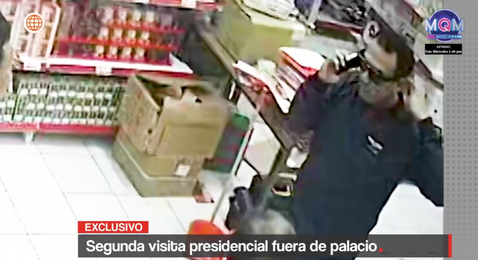 La Fiscalía solicitó los videos de las cámaras de seguridad del local comercial para analizar los movimientos, horarios y acompañantes del presidente Jerí. Foto: Cuarto Poder.