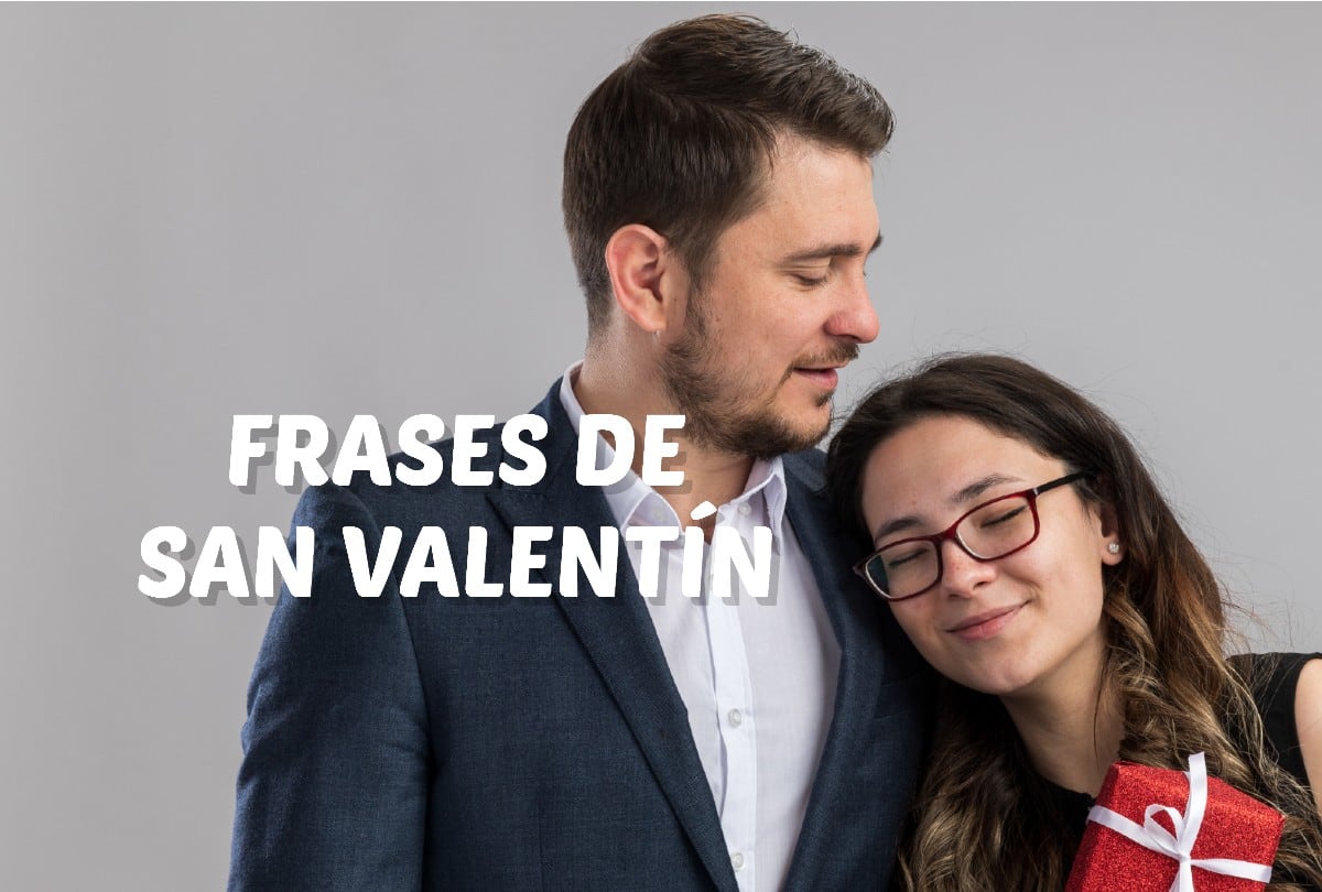 Estas frases de San Valentín te ayudarán a expresar tu amor de manera única y especial. | Crédito: Composición Gestión Mix / Freepik