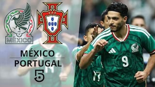 Canal 5 transmitió el partido México 0-0 Portugal por amistoso a la Copa Mundial FIFA 2026