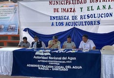 Amazonas: ANA entrega 164 licencias de uso de agua con fines acuícolas a comunidades