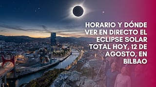 Horario y dónde ver el eclipse solar total hoy, 12 de agosto, en Bilbao