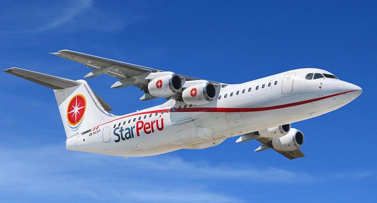 Star Perú, que actualmente opera rutas nacionales, busca renovar su permiso para prestar servicios de transporte aéreo regular internacional hacia seis destinos de América. Foto: Andina