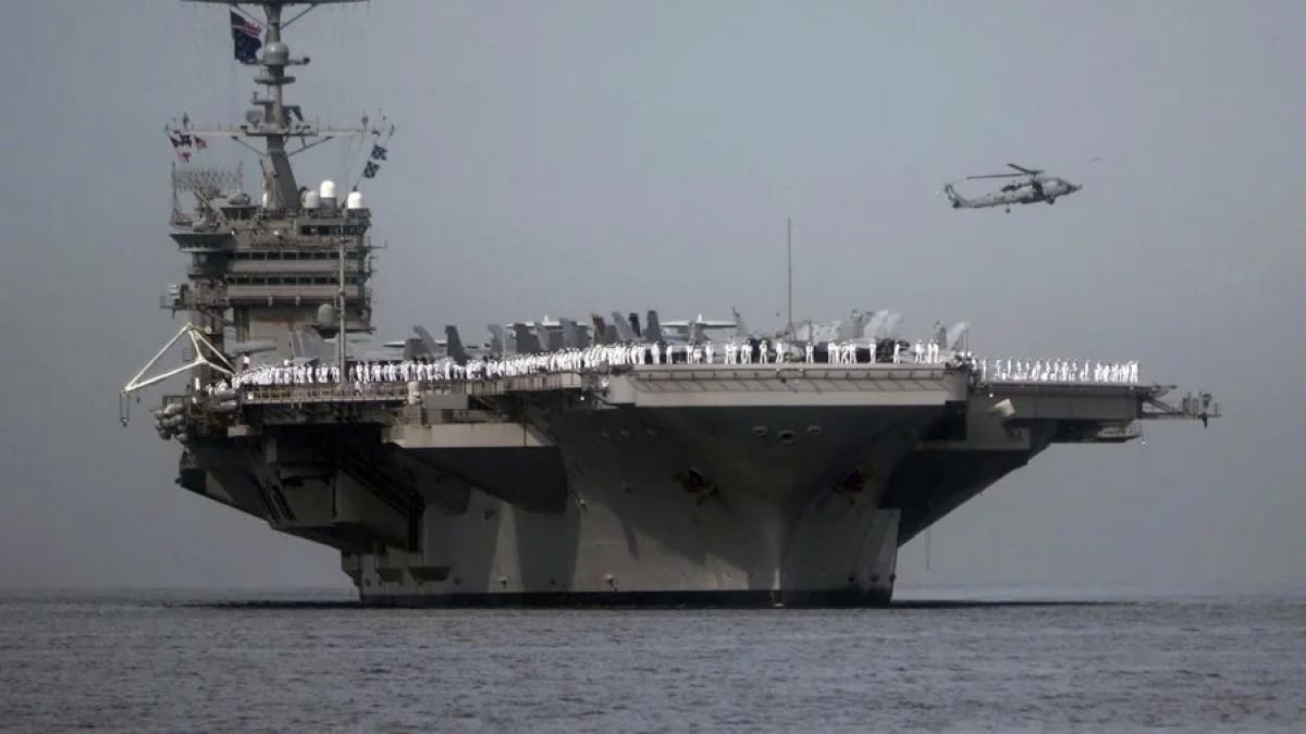 Portaviones de EE.UU. llega a Medio Oriente para relevar al USS Abraham Lincoln