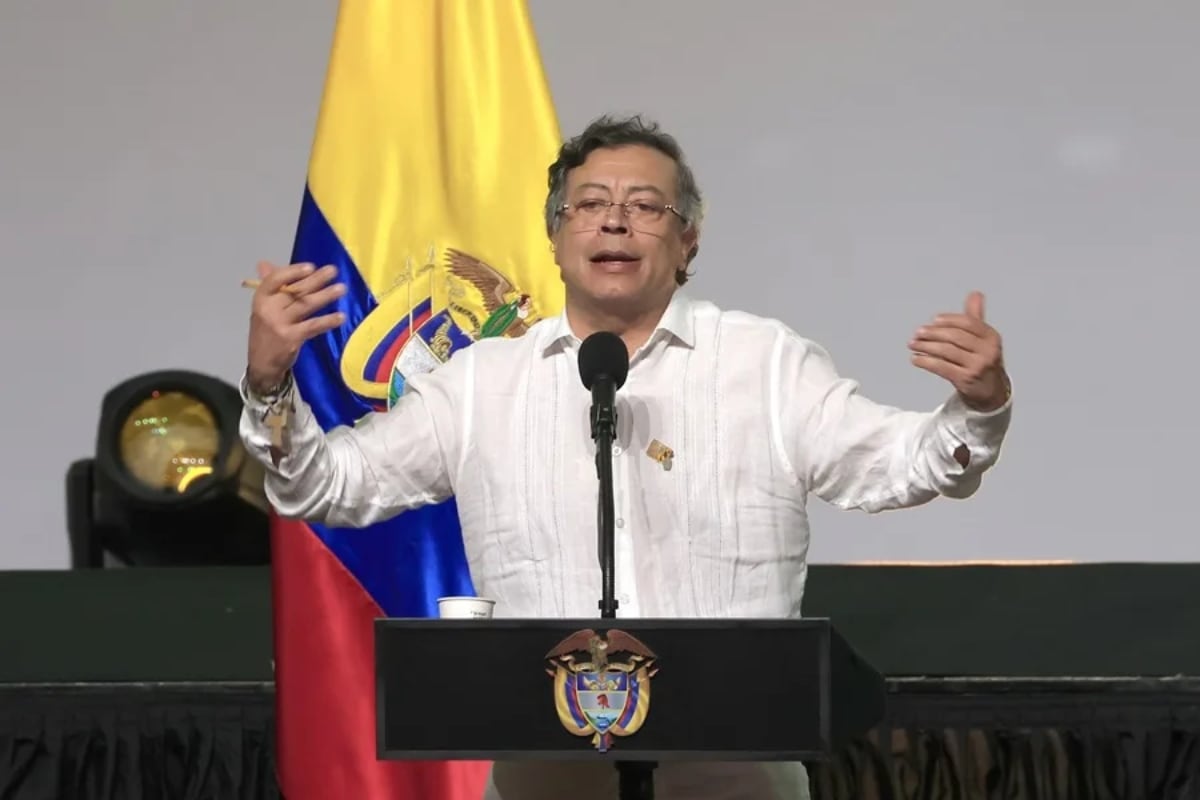 El presidente de Colombia, Gustavo Petro. (Foto: EFE/ Ricardo Maldonado Rozo)