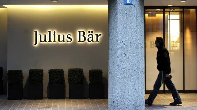 Julius Baer apunta alto como segundo mayor banco suizo detrás de UBS-CS