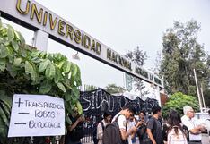 Estudiantes continúan con toma de la Universidad Agraria La Molina