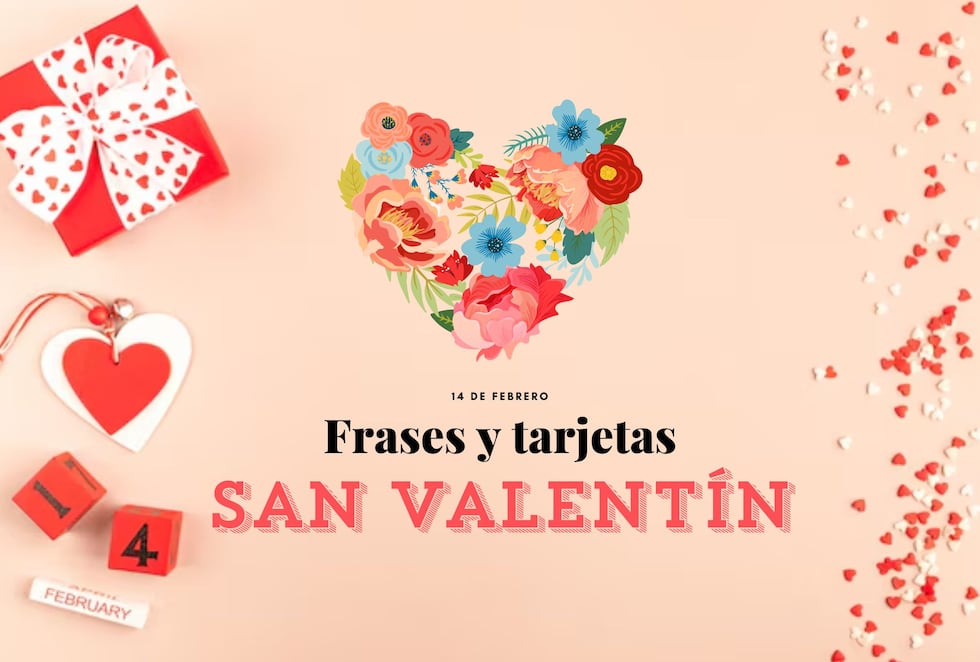 Dedica estas bonitas tarjetas a la persona que amas este 14 de febrero por el Día de San Valentín (Foto: Canva.com / Noé Yactayo)