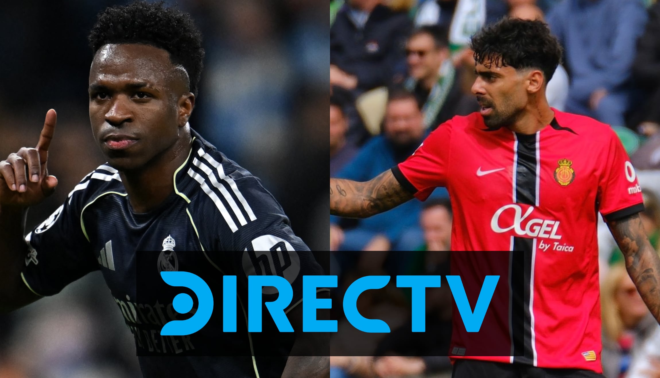 Transmisión de DIRECTV para ver la señal del partido de Real Madrid vs. Mallorca en directo por la Jornada 30 de LaLiga de España. (Fotos: AFP / @rcd_mallorca / Composición Gestión Mix)