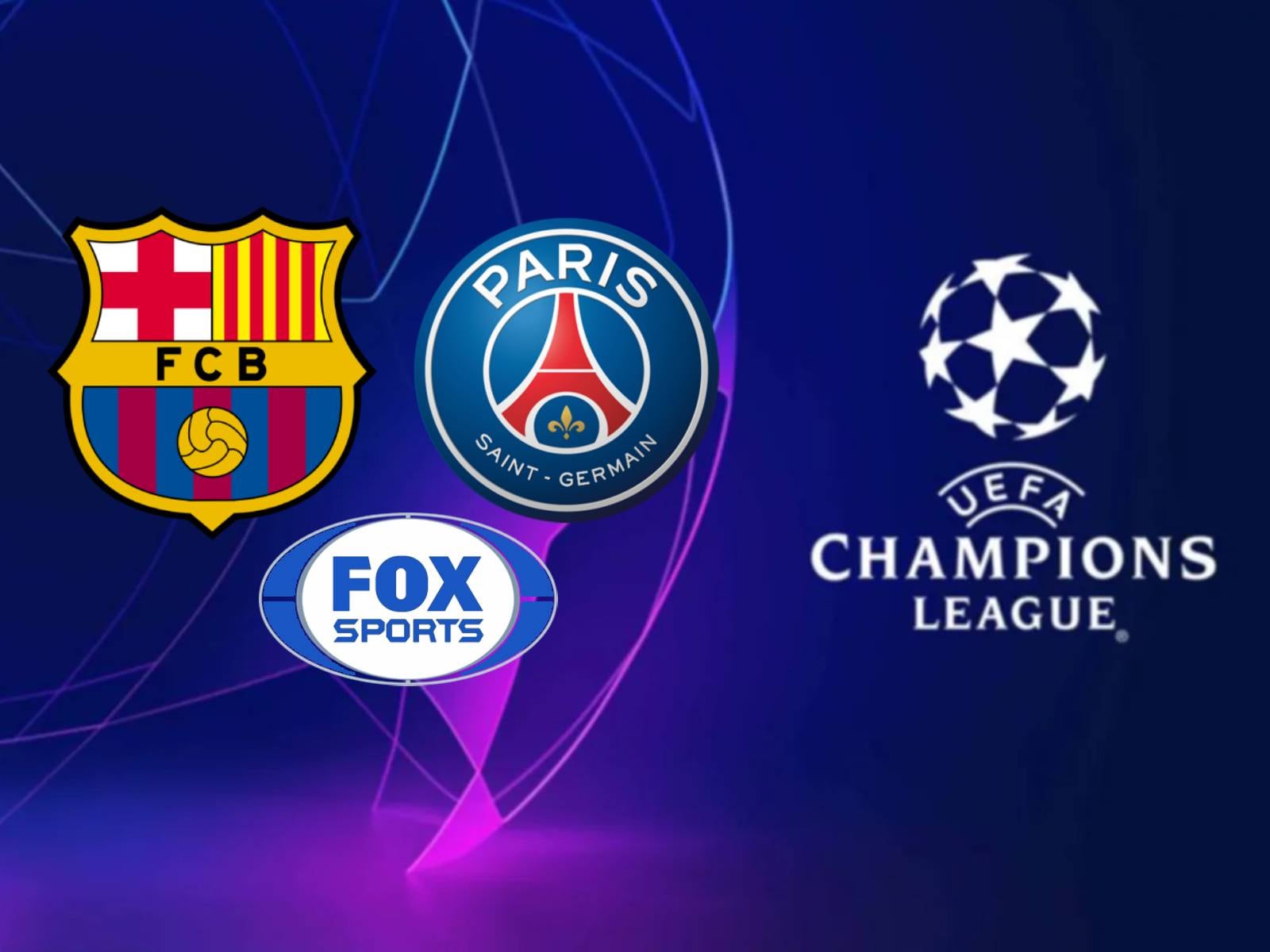 Sigue la señal de FOX Sports Argentina para ver el partido entre FC Barcelona y París Saint-Germain (PSG) hoy por los cuartos de final de la Champions League 2023/24. (Foto: Composición)
