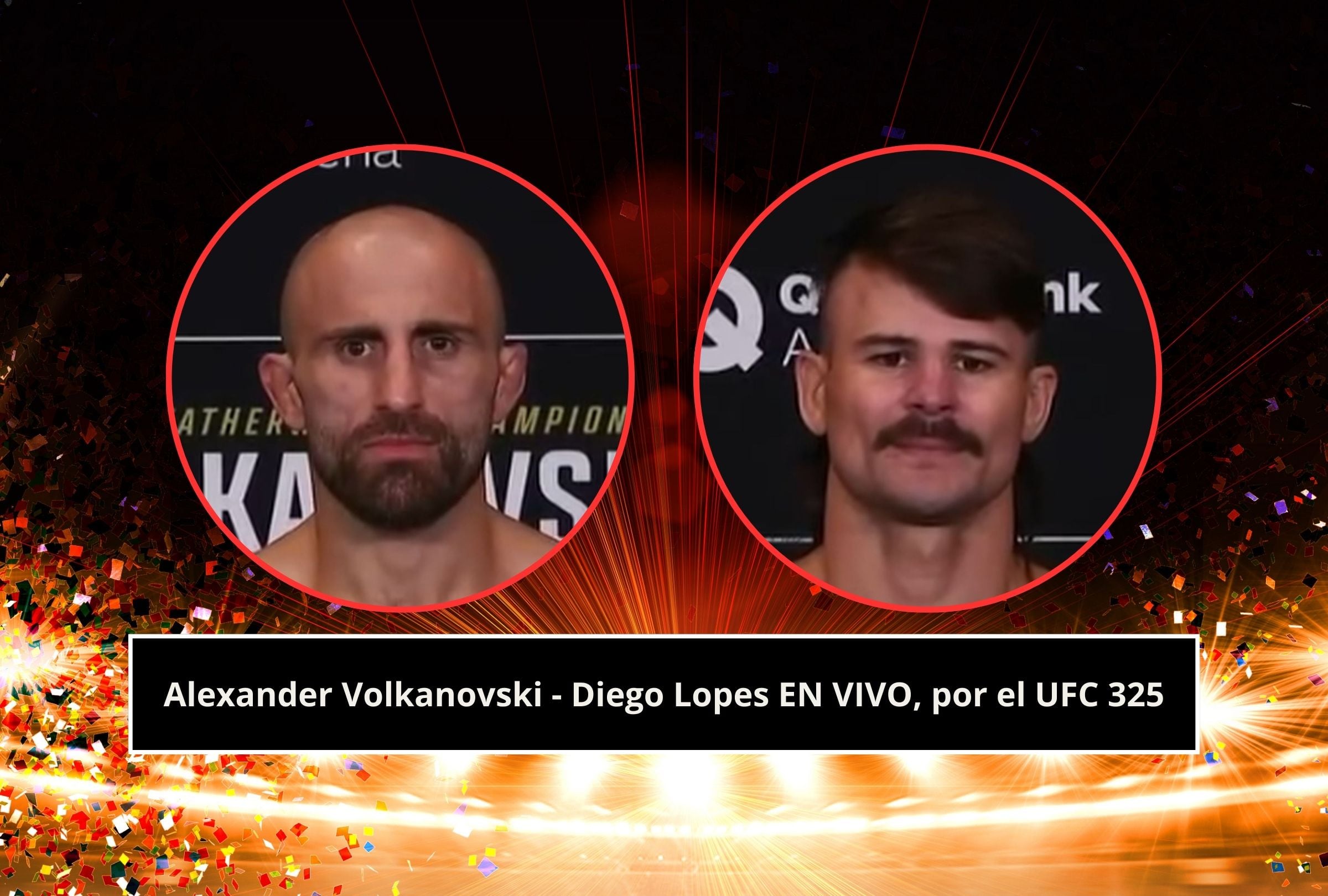 Revisa esta nota para que recibas información relacionada a la pelea Alexander Volkanovski - Diego Lopes EN VIVO, por el UFC 325. (Foto: @ufcespanol / Instagram y Composición Gestión Mix)