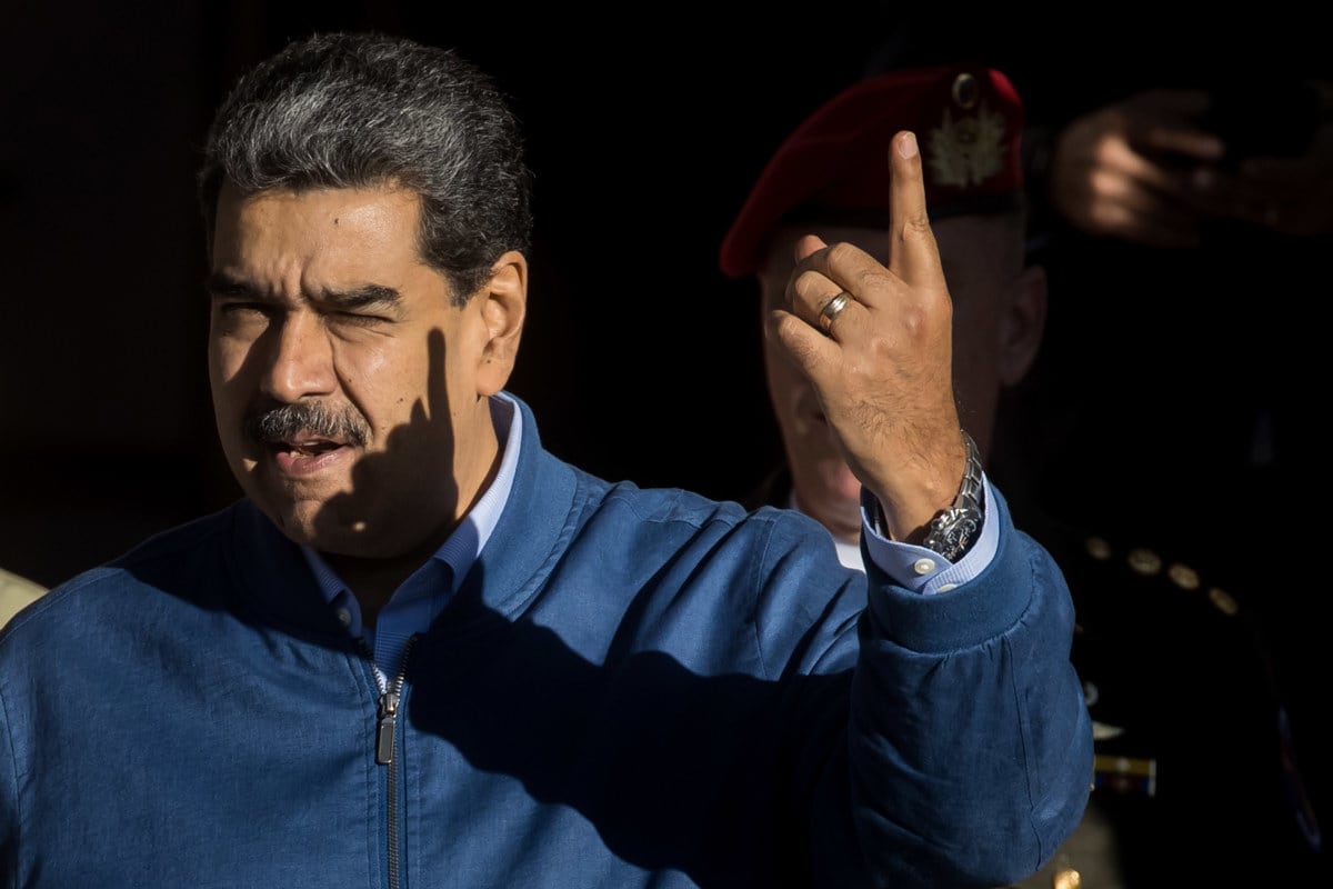 Sin embargo, el Gobierno guyanés afirmó que está comprometido con lo acordado con Maduro, y que la llegada del buque es “una rutina” (Foto de Miguel Gutierrez / EFE)