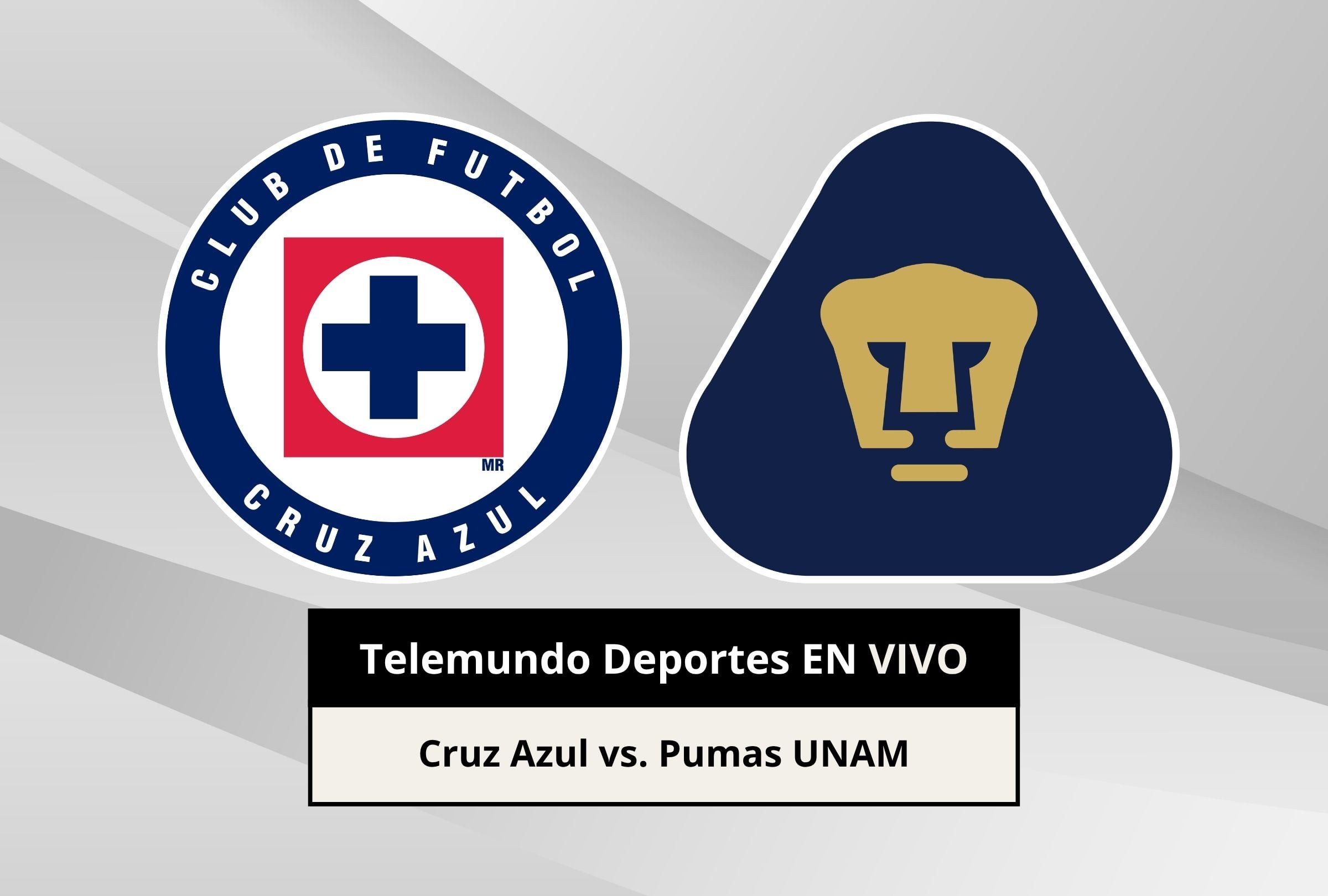 Revisa esta nota para que sepas cómo ver EN VIVO y EN DIRECTO el partido Cruz Azul vs. Pumas UNAM por la Liga MX vía Telemundo Deportes. (Foto: Composición Canva - Gestión Mix)