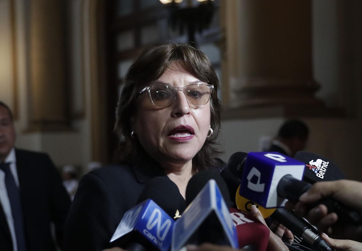 PJ suspende trámite del proceso que ordenó reponer a Delia Espinoza como fiscal de la Nación. (Foto: Hugo Pérez / @photo.gec)