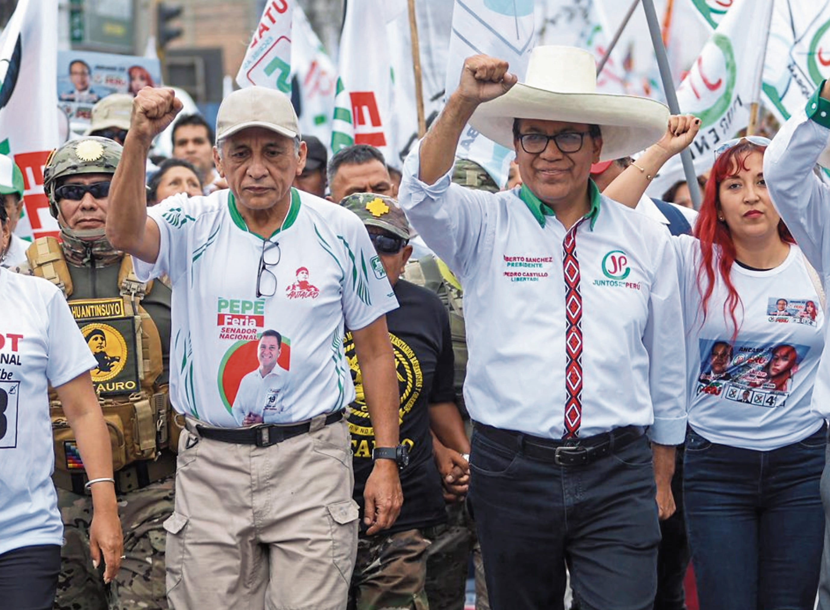 Roberto Sánchez y Antauro Humala son todavía firmes aliados, según sus críticos. Foto: difusión