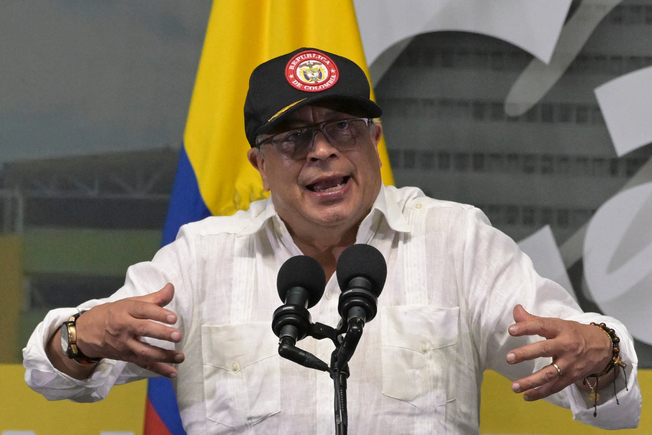 El presidente colombiano Gustavo Petro. (Foto de JOAQUIN SARMIENTO / AFP)