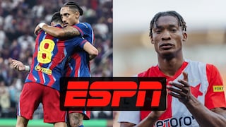 ⚽ Seguir ESPN EN VIVO por Internet | Dónde se transmite FC Barcelona vs. Slavia Praga GRATIS vía Fútbol TV por Champions League