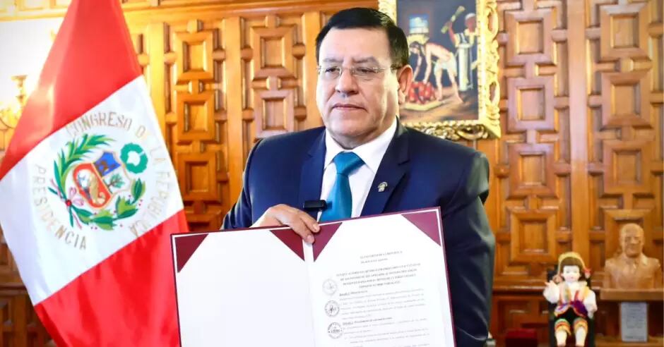 De esta manera, la autógrafa de ley será enviada al Poder Ejecutivo para que sea promulgada u observada en un plazo de quince días. (Foto: Congreso de La República)