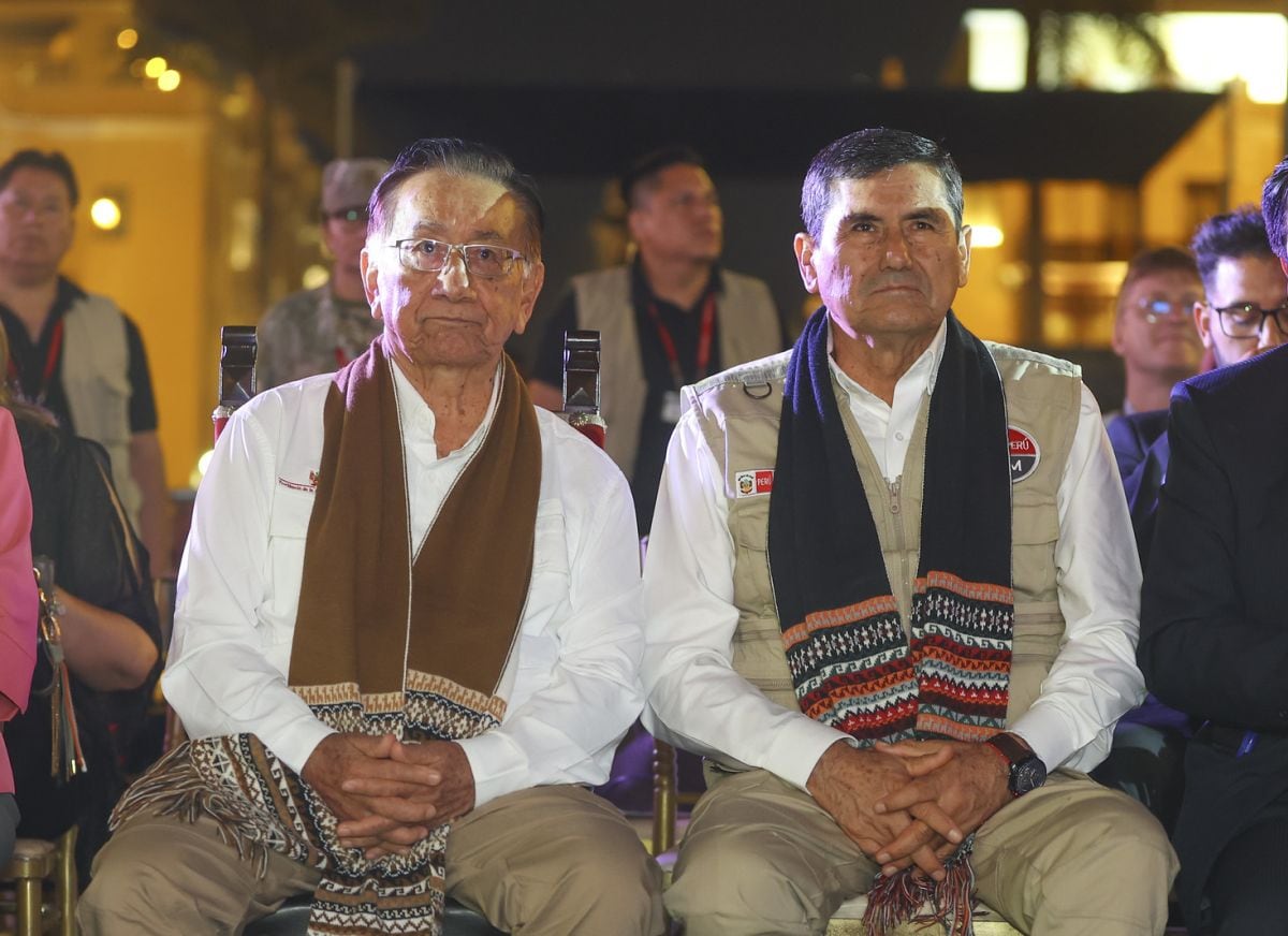 José María Balcazar junto a Luis Arroyo. (Foto: Presidencia).