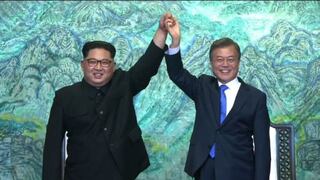 Las dos Coreas firman desnuclearización total y promesas de paz