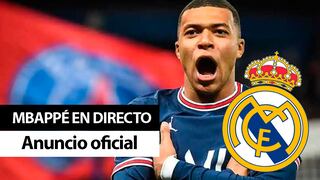 Mbappé al Real Madrid EN DIRECTO - fichaje oficial, últimas noticias y reacciones